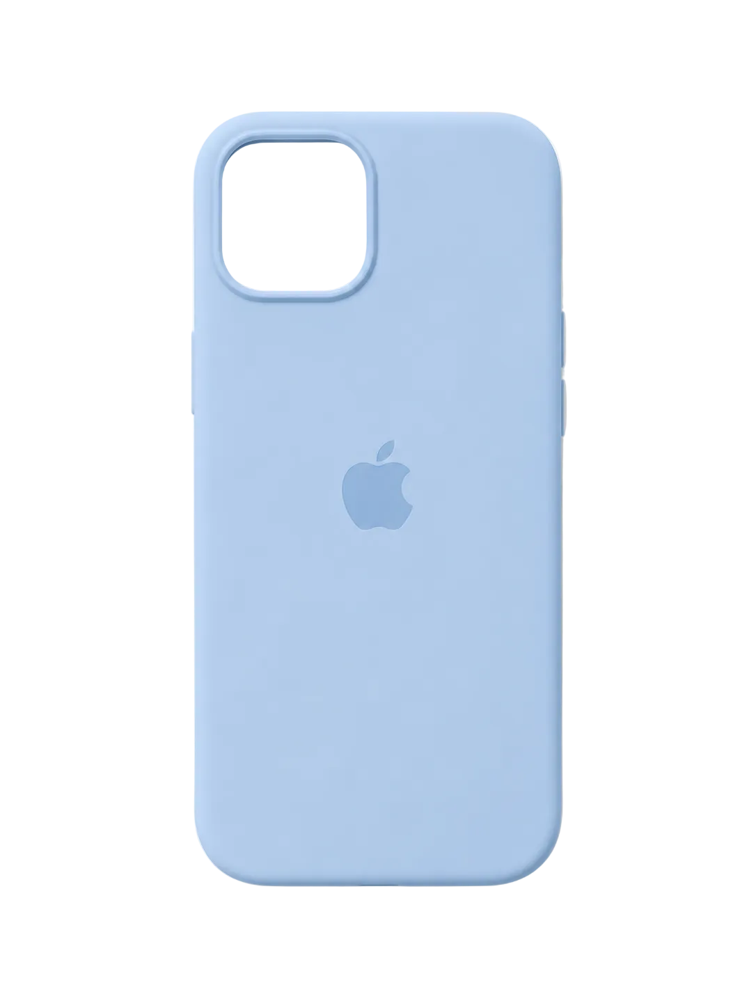 Coque Silicone MagSafe pour iPhone 14 – Bleu Ciel